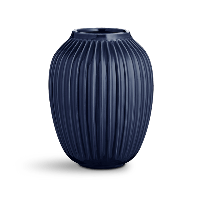 Kahler Hammershoi Vases - Indigo, H: 10.0