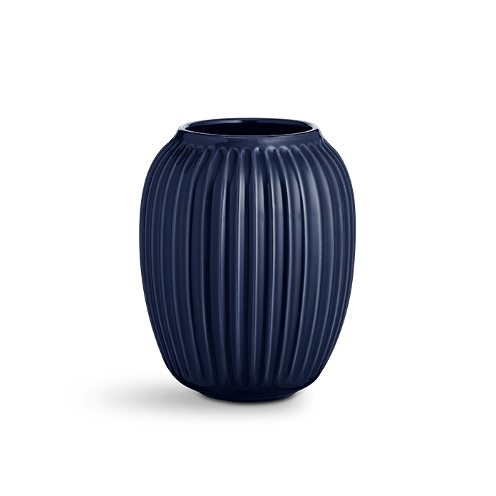 Kahler Hammershoi Vases - Indigo, H: 8.3