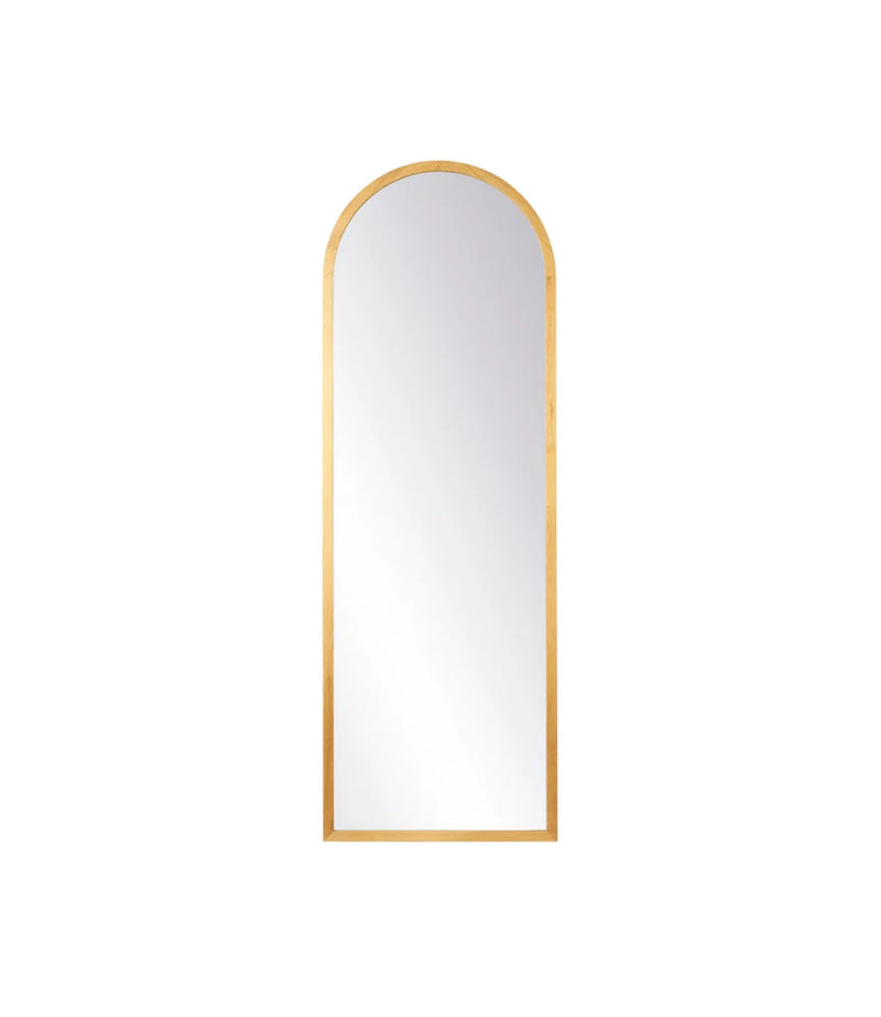 FDB Møbler I2 - Mossø - Mirror Oak Nature Lacquered 63 x 21.7 in MDF Backplate by Diana Mot & Isabella Bergstrøm