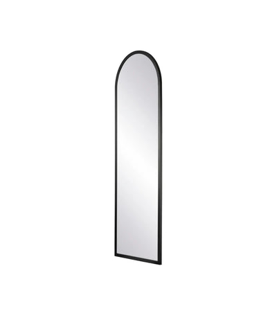 FDB Møbler I2 - Mossø - Mirror Oak Black (RAL 9005) Painted 63 x 21.7 in MDF Backplate by Diana Mot & Isabella Bergstrøm