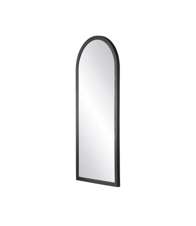 FDB Møbler I2 - Mossø - Mirror Oak Black (RAL 9005) Painted 35.4 x 15.7 in MDF Backplate by Diana Mot & Isabella Bergstrøm