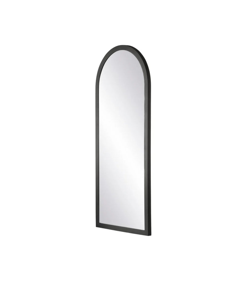 FDB Møbler I2 - Mossø - Mirror Oak Black (RAL 9005) Painted 35.4 x 15.7 in MDF Backplate by Diana Mot & Isabella Bergstrøm