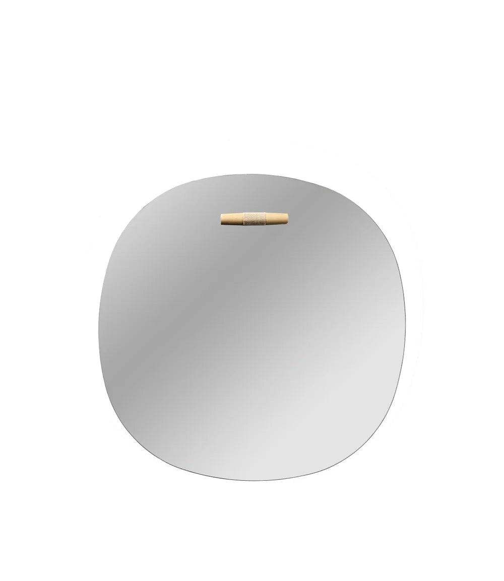 FDB Møbler I4 - Birksø - Mirror Oak Nature Lacquered Ø: 19.7 in Regular by Rebecca Uth