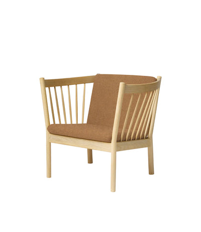 FDB Møbler J146 - Armchair Oak Nature Lacquered MLF Brown (15) by Erik Ole Jørgensen