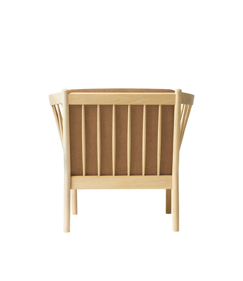 FDB Møbler J146 - Armchair Oak Nature Lacquered MLF Brown (15) by Erik Ole Jørgensen
