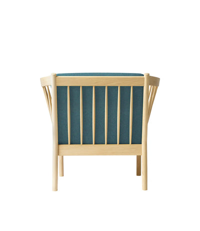FDB Møbler J146 - Armchair Oak Nature Lacquered MLF Green (32) by Erik Ole Jørgensen