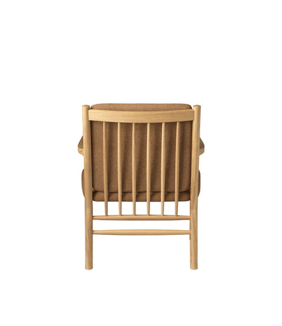 FDB Møbler J147 - Armchair Oak Nature Lacquered MLF Brown (15) by Erik Ole Jørgensen