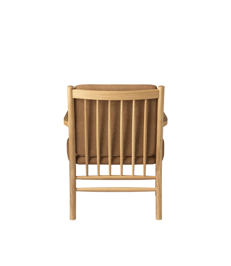 FDB Møbler J147 - Armchair Oak Nature Lacquered MLF Brown (15) by Erik Ole Jørgensen