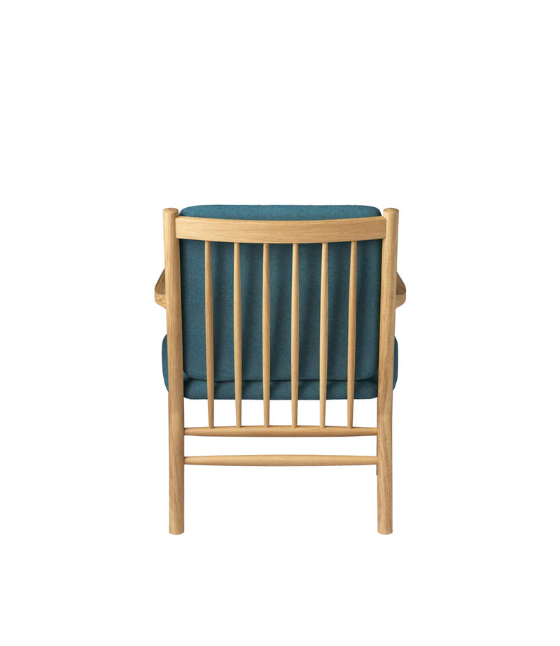 FDB Møbler J147 - Armchair Oak Nature Lacquered MLF Green (32) by Erik Ole Jørgensen