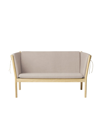 FDB Møbler J148 - 2-person couch Oak Nature Lacquered MLF Beige (61) by Erik Ole Jørgensen