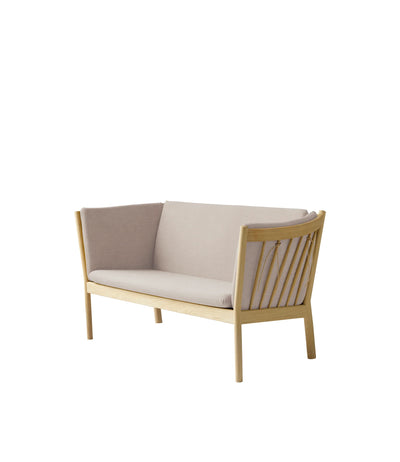 FDB Møbler J148 - 2-person couch Oak Nature Lacquered MLF Beige (61) by Erik Ole Jørgensen