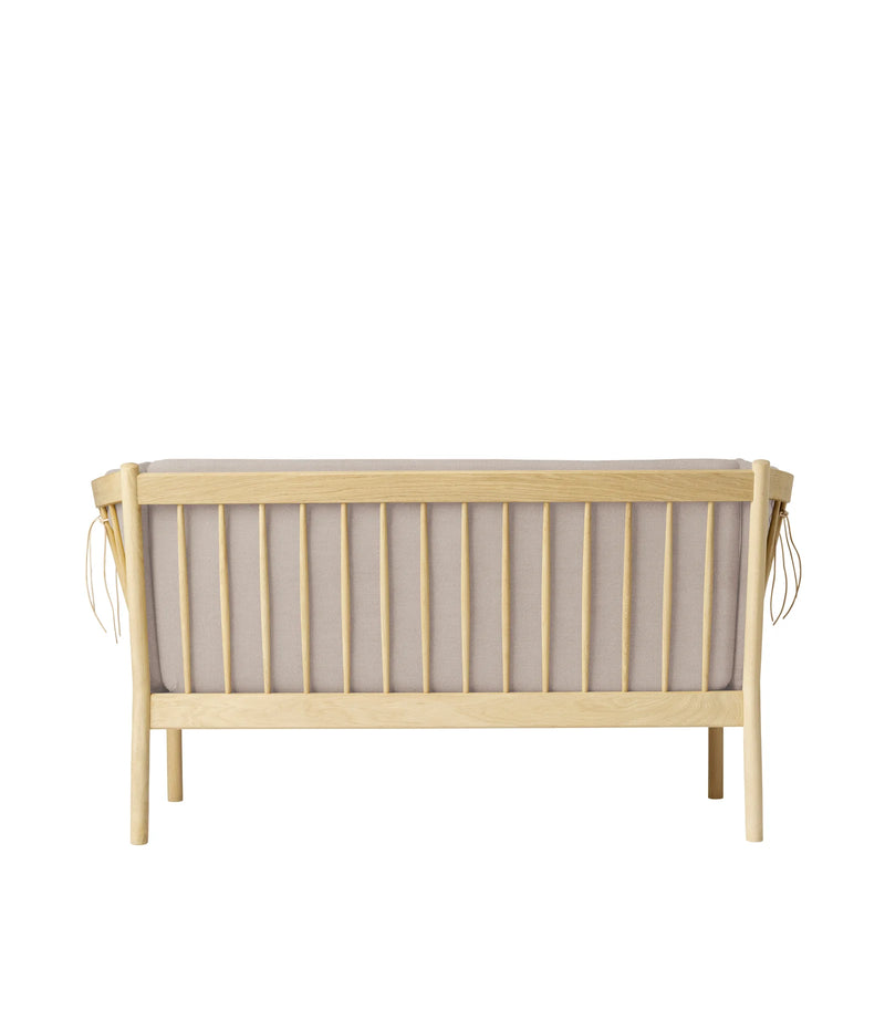 FDB Møbler J148 - 2-person couch Oak Nature Lacquered MLF Beige (61) by Erik Ole Jørgensen