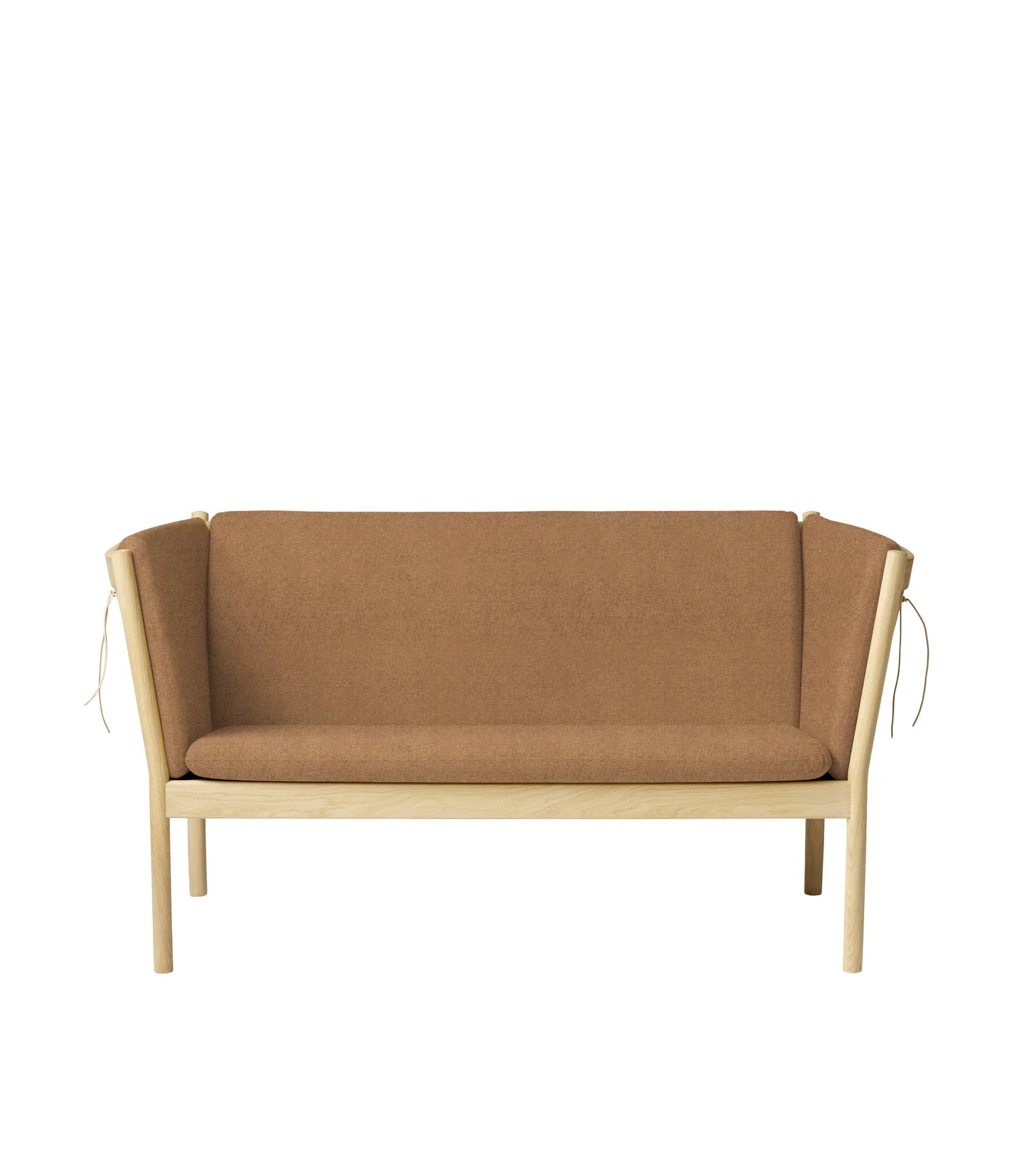FDB Møbler J148 - 2-person couch Oak Nature Lacquered MLF Brown (15) by Erik Ole Jørgensen