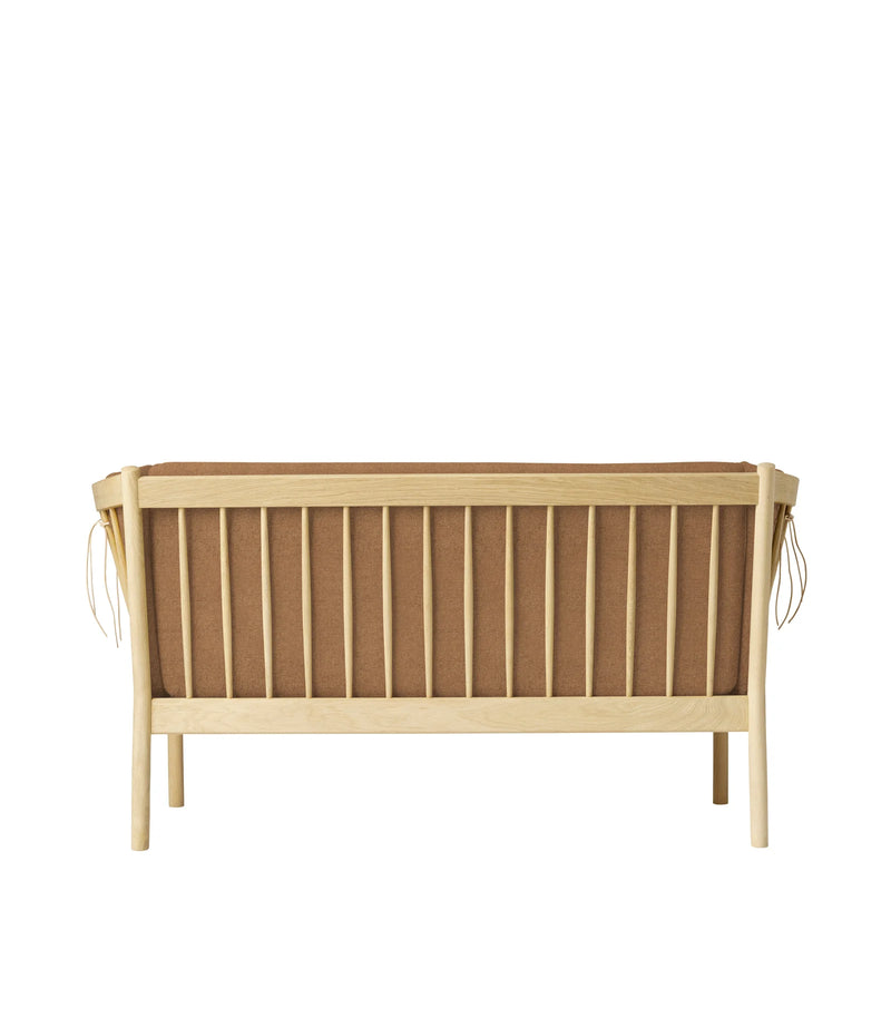 FDB Møbler J148 - 2-person couch Oak Nature Lacquered MLF Brown (15) by Erik Ole Jørgensen