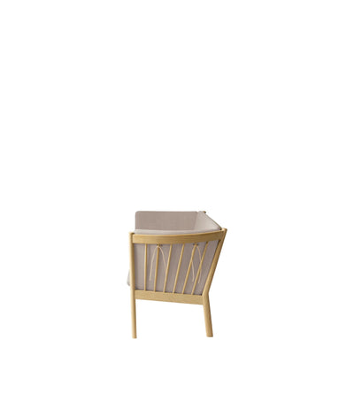 FDB Møbler J149 - 3-Person Couch Oak Nature Lacquered MLF Beige (61) by Erik Ole Jørgensen