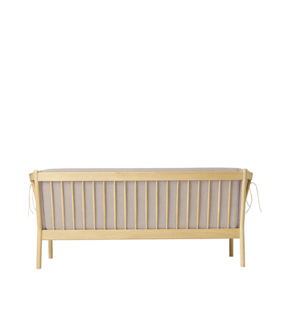FDB Møbler J149 - 3-Person Couch Oak Nature Lacquered MLF Beige (61) by Erik Ole Jørgensen