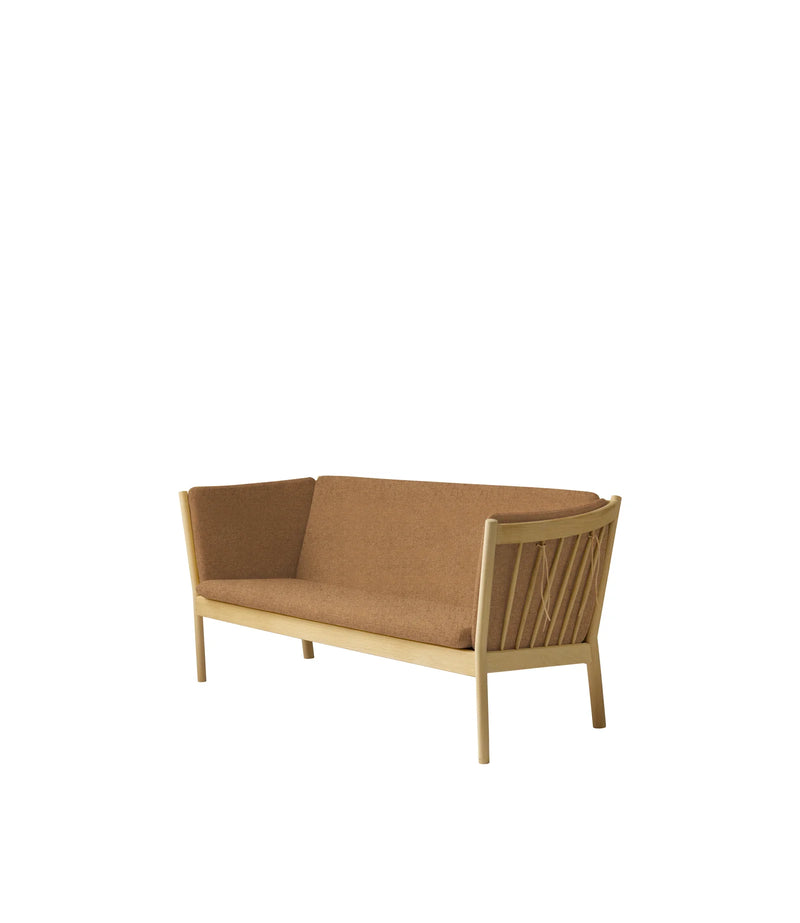 FDB Møbler  J149 - 3-Person Couch Oak Nature Lacquered MLF Brown (15) by Erik Ole Jørgensen