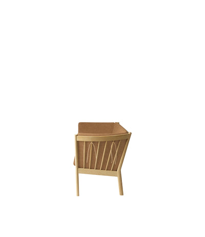 FDB Møbler  J149 - 3-Person Couch Oak Nature Lacquered MLF Brown (15) by Erik Ole Jørgensen