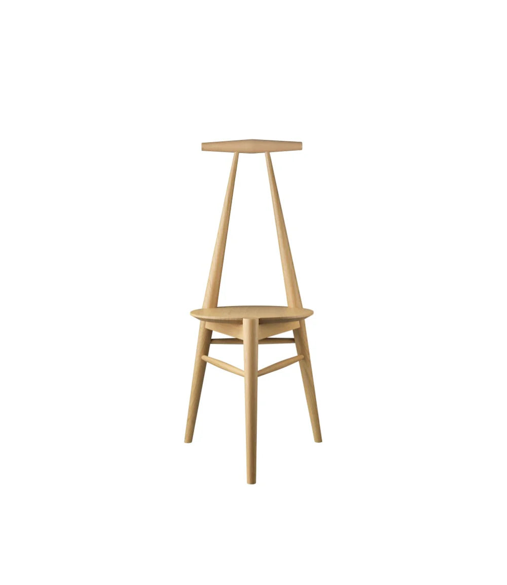 FDB Møbler J157 - Anker - Chair Oak Solid Nature Lacquered by Stine Lundgaard Weigelt