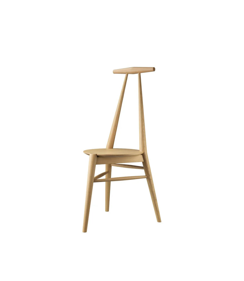 FDB Møbler J157 - Anker - Chair Oak Solid Nature Lacquered by Stine Lundgaard Weigelt