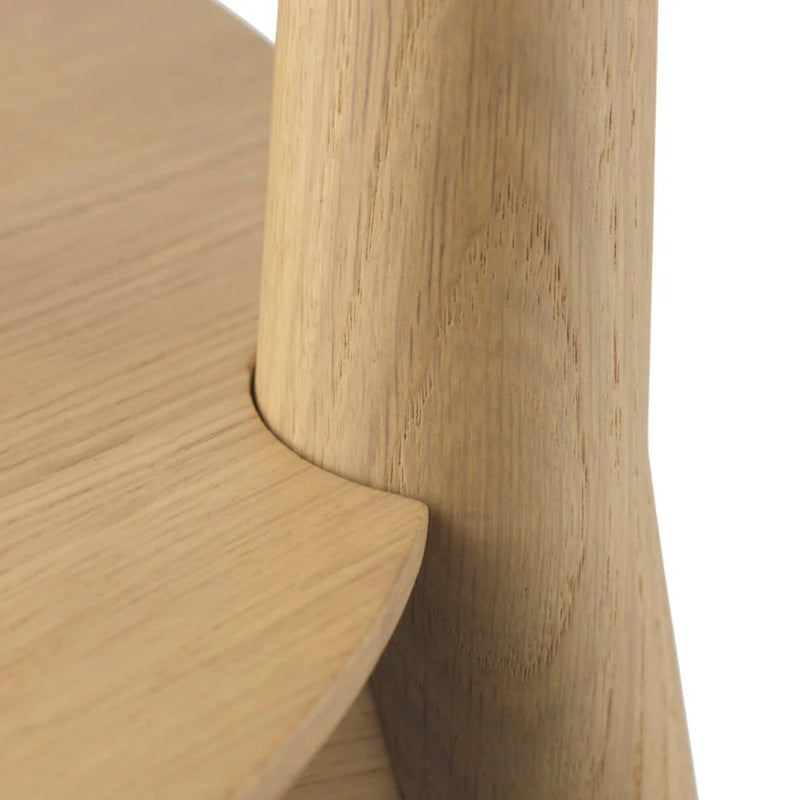 FDB Møbler J157 - Anker - Chair Oak Solid Nature Lacquered by Stine Lundgaard Weigelt