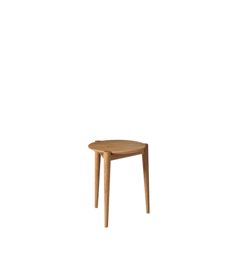 FDB Møbler J160 - Søs - Stool Oak Solid Nature Oiled by Stine Lundgaard Weigelt