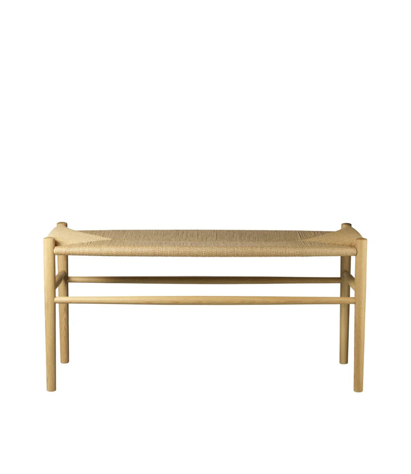 FDB Møbler J163 - Piano Bench - Nordic Swan Ecolabel Oak Nature Lacquered Water-Based Nature by Jørgen Bækmark