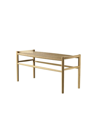 FDB Møbler J163 - Piano Bench - Nordic Swan Ecolabel Oak Nature Lacquered Water-Based Nature by Jørgen Bækmark