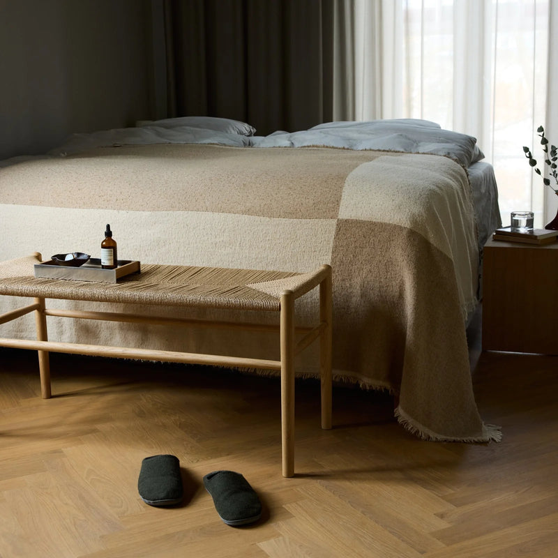 FDB Møbler J163 - Piano Bench - Nordic Swan Ecolabel Oak Nature Lacquered Water-Based Nature by Jørgen Bækmark
