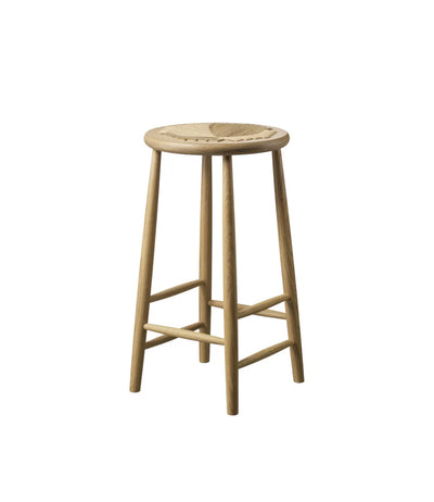 FDB Møbler J165C - Counter Round - Nordic Swan Ecolabel Oak Nature Lacquered Water-Based Nature by Jørgen Bækmark