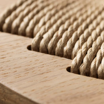 FDB Møbler J165C - Counter Round - Nordic Swan Ecolabel Oak Nature Lacquered Water-Based Nature by Jørgen Bækmark