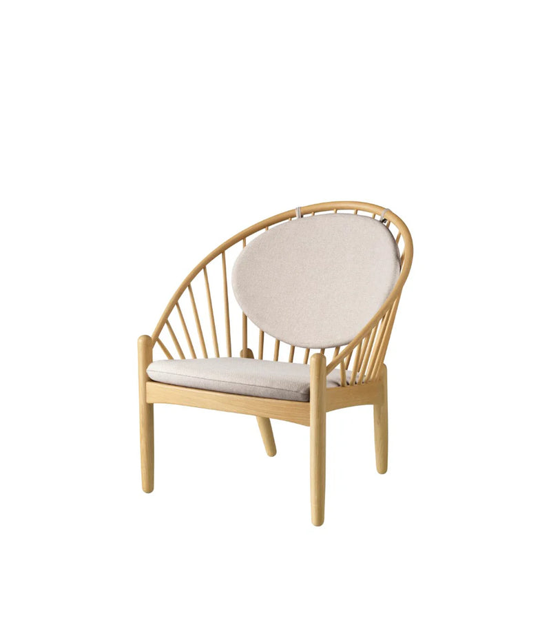 FDB Møbler J166 - Jørna - Chair Oak Nature Lacquered MLF Beige (61) by Poul M. Volther
