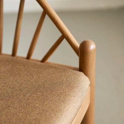 FDB Møbler J166 - Jørna - Chair Oak Smoked Oiled MLF Brown (15) by Poul M. Volther