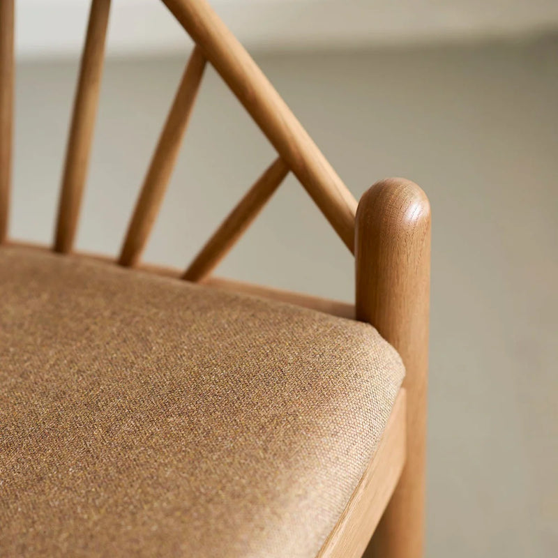FDB Møbler J166 - Jørna - Chair Oak Smoked Oiled MLF Brown (15) by Poul M. Volther