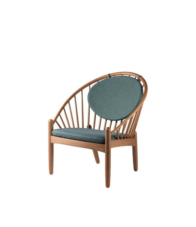 FDB Møbler J166 - Jørna - Chair Oak Smoked Oiled MLF Green (32) by Poul M. Volther