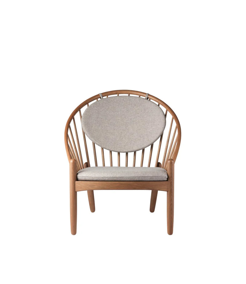 FDB Møbler J166 - Jørna - Chair Oak Smoked Oiled MLF Light Grey (02) by Poul M. Volther