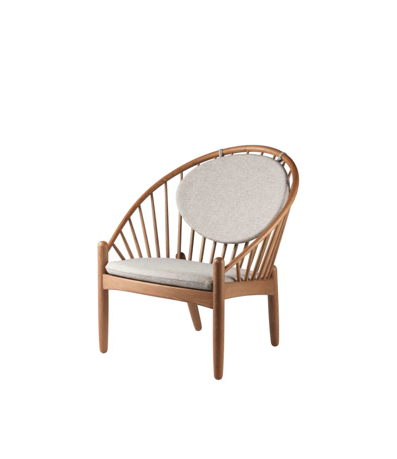 FDB Møbler J166 - Jørna - Chair Oak Smoked Oiled MLF Light Grey (02) by Poul M. Volther