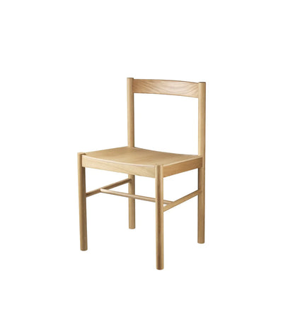 FDB Møbler J178 - Lønstrup - Chair - Nordic Swan Ecolabel Oak Nature Lacquered Oak veneer Nature by Stine Lundgaard Weigelt