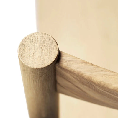 FDB Møbler J178 - Lønstrup - Chair - Nordic Swan Ecolabel Oak Nature Lacquered Oak veneer Nature by Stine Lundgaard Weigelt