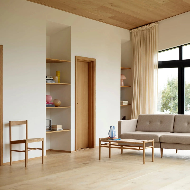 FDB Møbler J178 - Lønstrup - Chair - Nordic Swan Ecolabel Oak Nature Lacquered Oak veneer Nature by Stine Lundgaard Weigelt