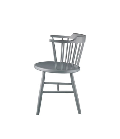 FDB Møbler J18 - Chair Beech Signal Grey (RAL 7004) Painted by Børge Mogensen