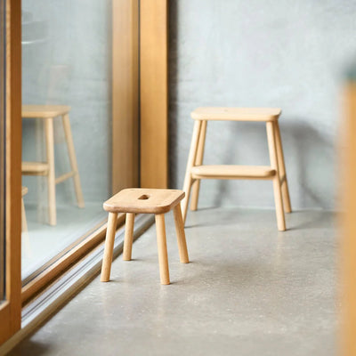 FDB Møbler J181 - Sønderup - Step Stool Oak solid Nature Oiled by Chastine Lavoie