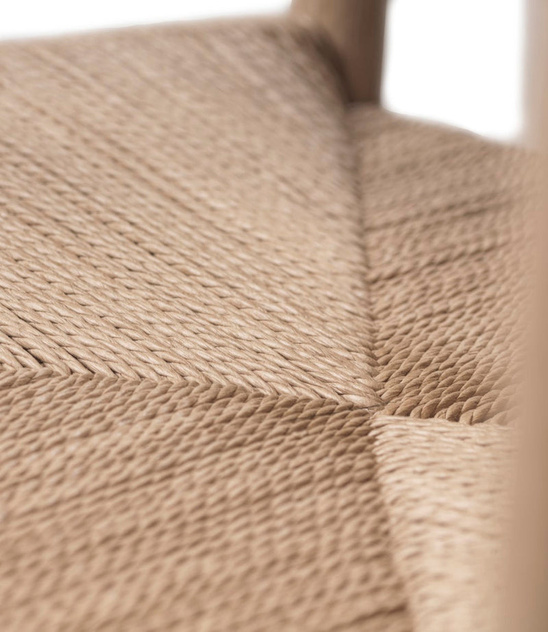 FDB Møbler J186 - Hesbjerg - Chair Oak Nature Oiled Paper cord Nature by Unit10