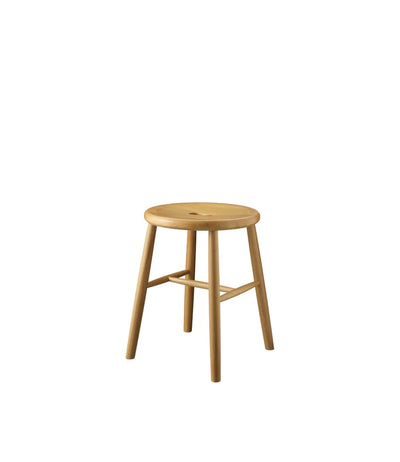 FDB Møbler J27 - Stool - Nordic Swan Ecolabel Beech Nature Lacquered waterbased by Børge Mogensen