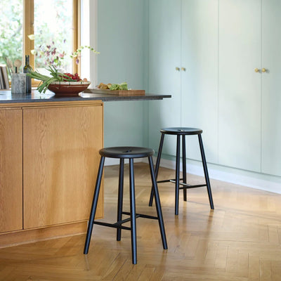 FDB Møbler J27C - Counter - Nordic Swan Ecolabel Beech Jet Black (RAL9005) Painted waterbased by Børge Mogensen