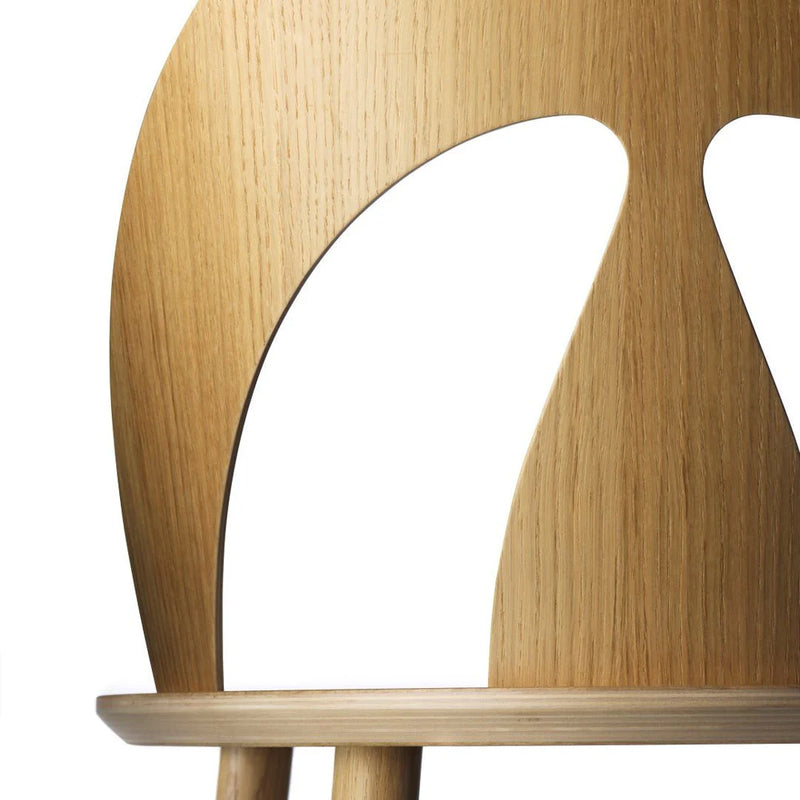 FDB Møbler J45 - Chair Oak Nature Lacquered by Børge Mogensen