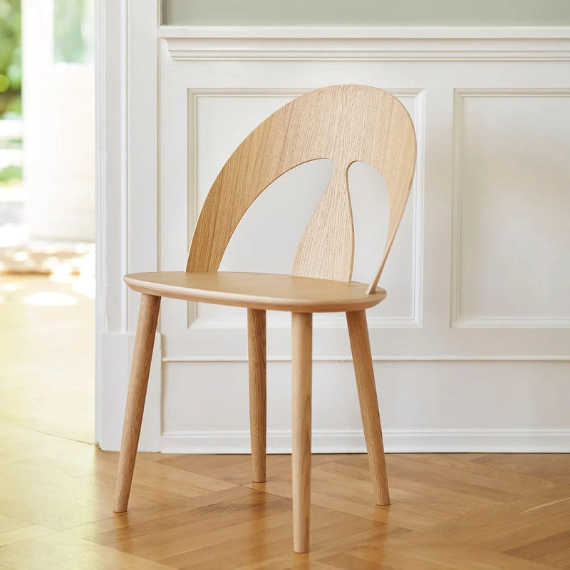 FDB Møbler J45 - Chair Oak Nature Lacquered by Børge Mogensen