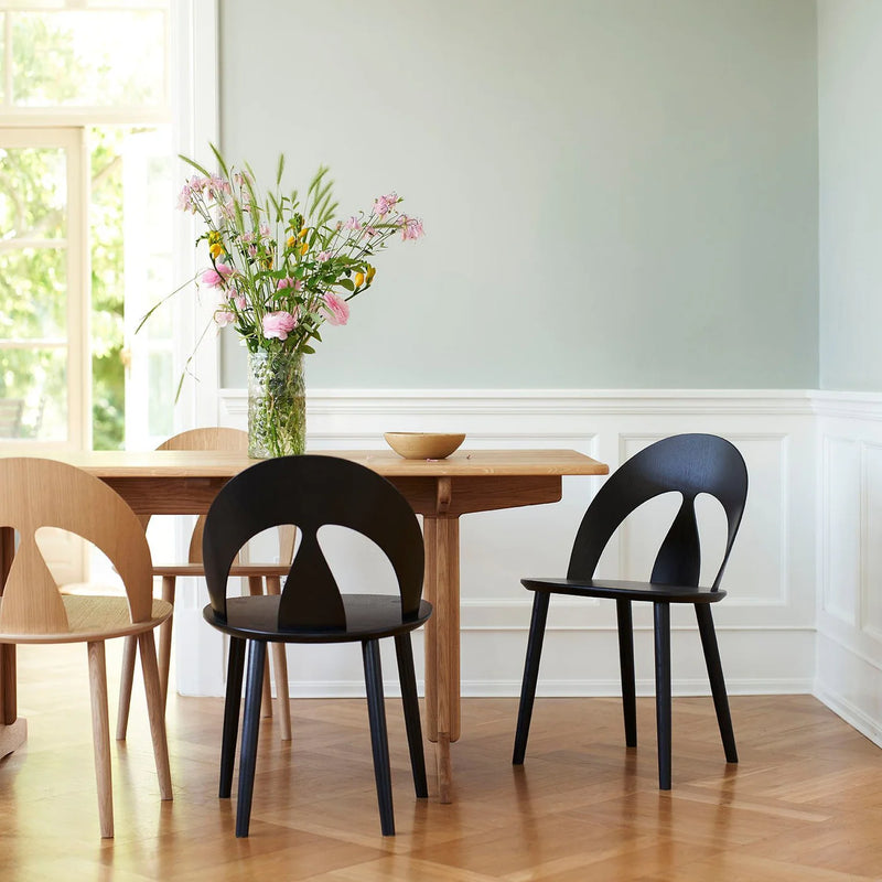 FDB Møbler J45 - Chair Oak Nature Lacquered by Børge Mogensen