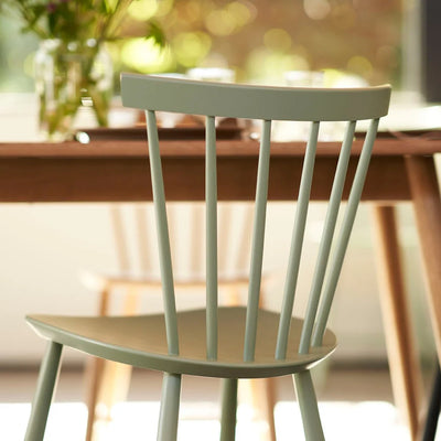 FDB Møbler J46 - Chair - 2 pcs. - Nordic Swan Ecolabel Beech Dusty Green (Pantone 556C) Painted Waterbased by Poul M. Volther