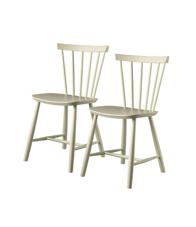 FDB Møbler J46 - Chair - 2 pcs. - Nordic Swan Ecolabel Beech Roots Painted Waterbased by Poul M. Volther